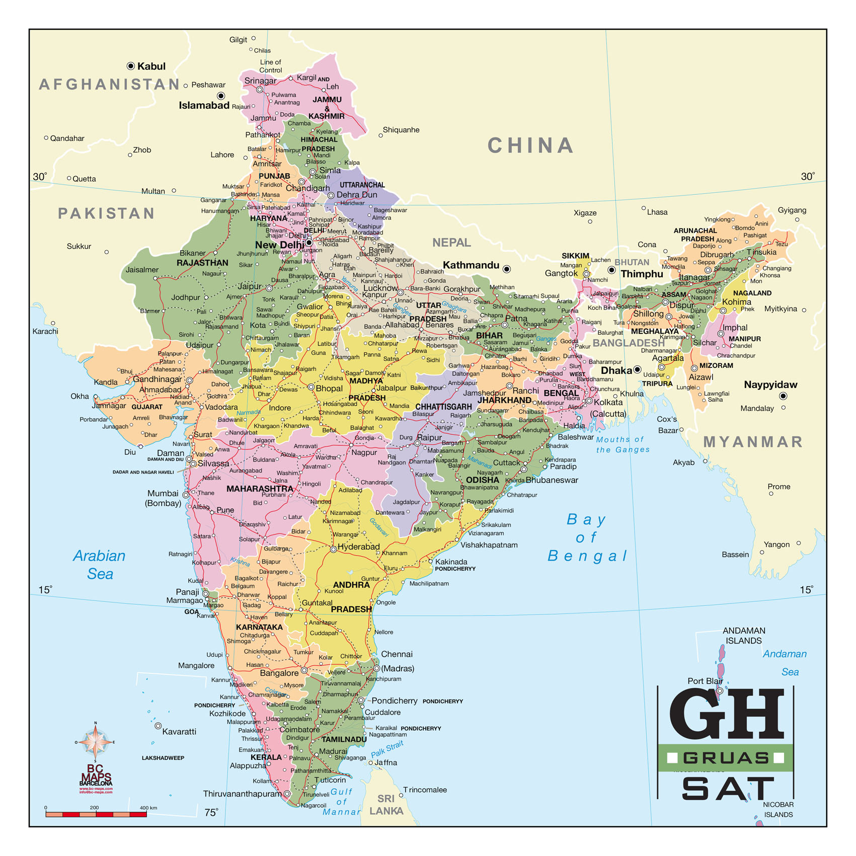 Map Of India.pdf